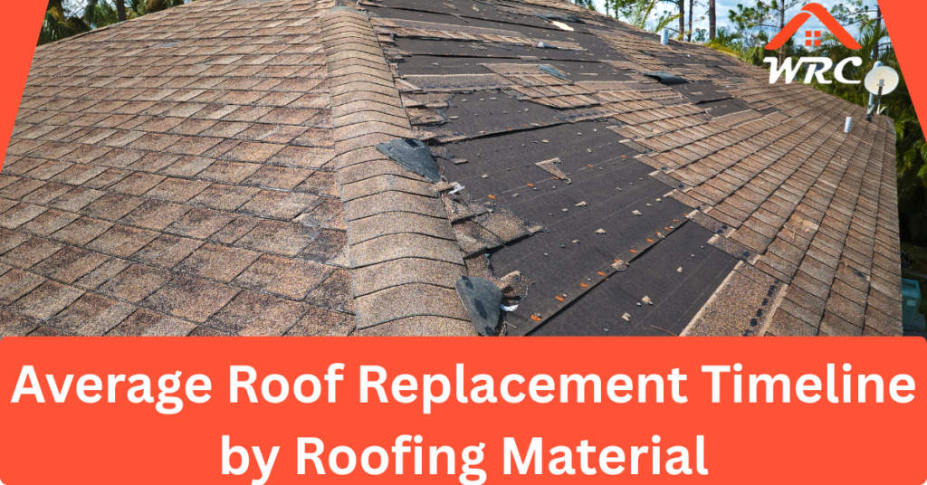 Average Roof Replacement Timeline by Roofing Material