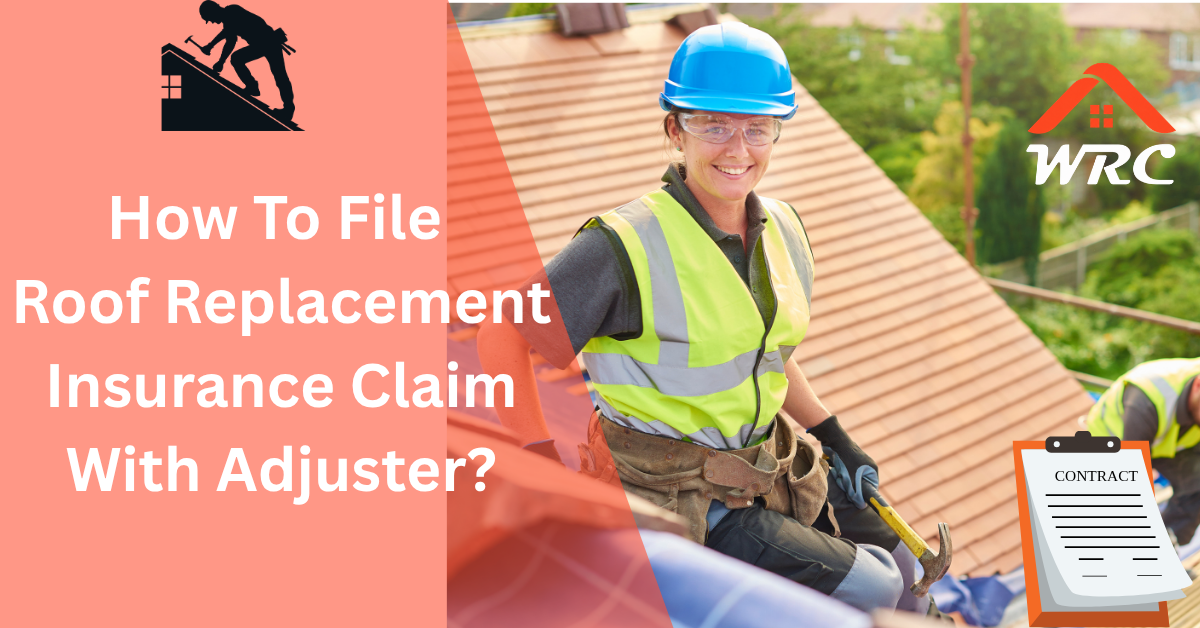 How To File Roof Replacement Insurance Claim With Adjuster?